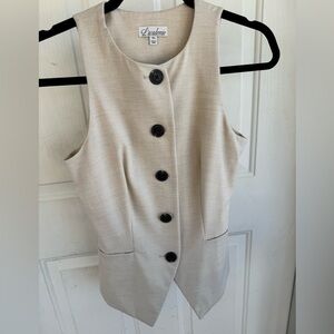 L’Academie by Marianna Hendry Top in Beige - Size XS